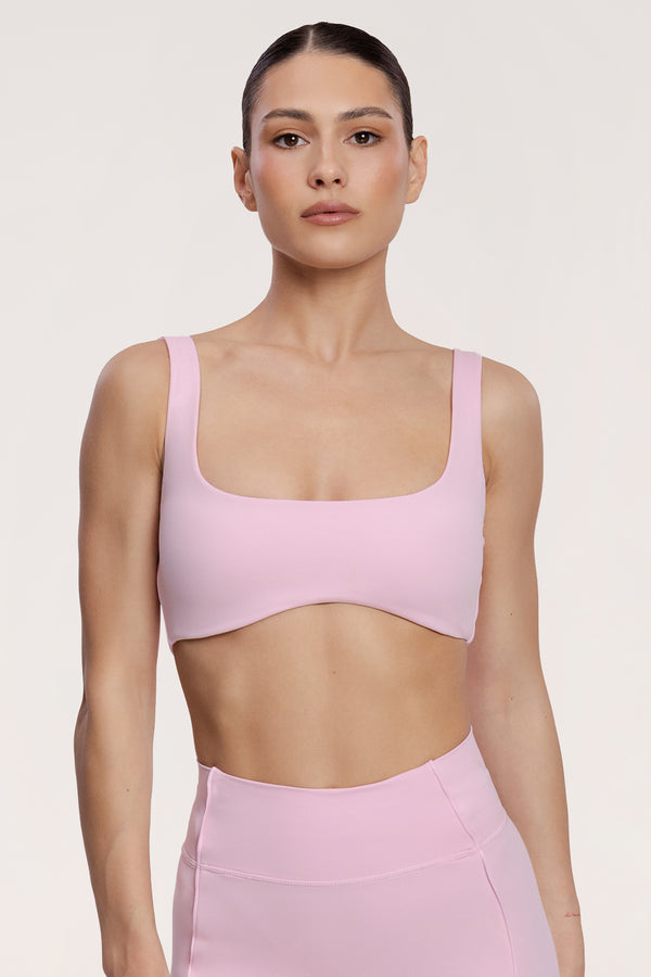 Podprsenka pilates era pink