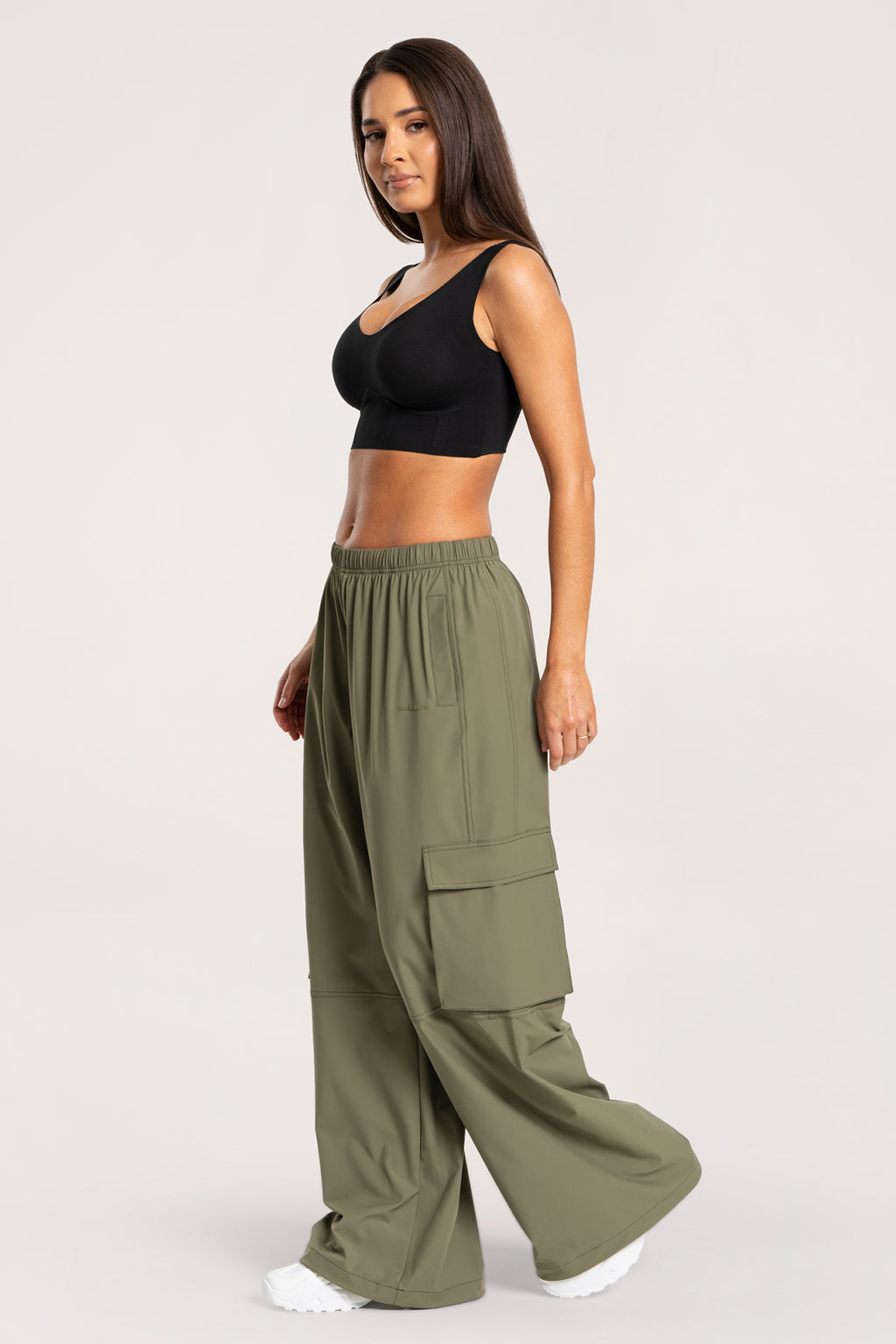 Kalhoty cargo UN1FORM khaki