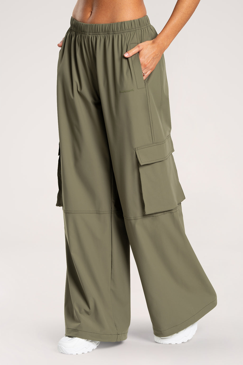 Kalhoty cargo UN1FORM khaki