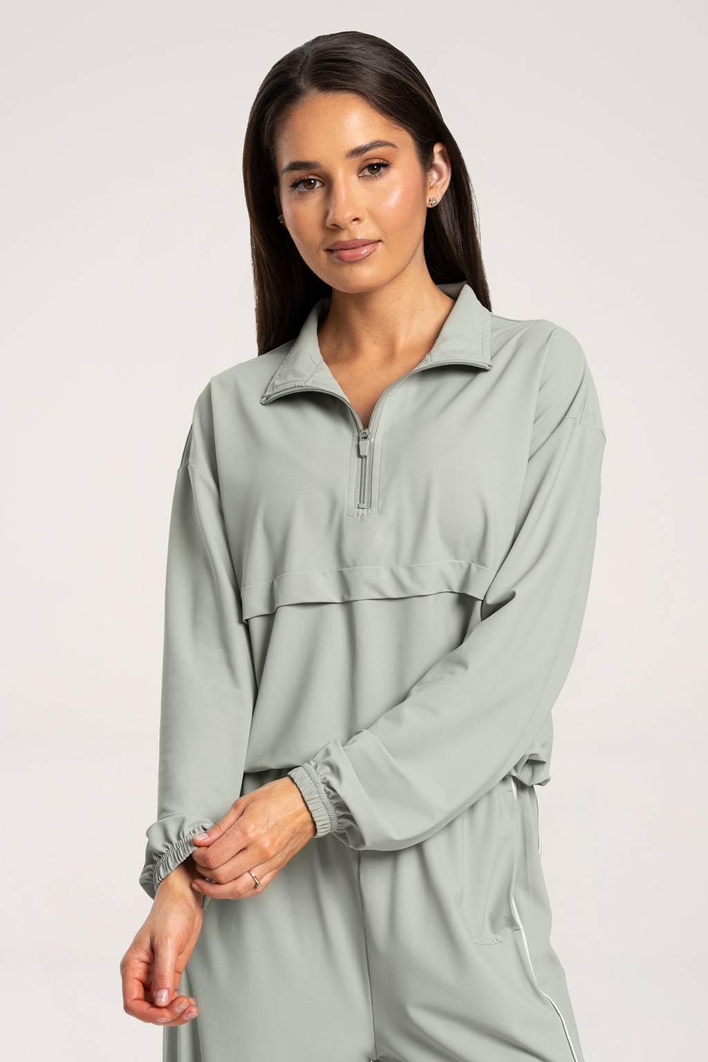 Mikina Slick UN1FORM olive grey