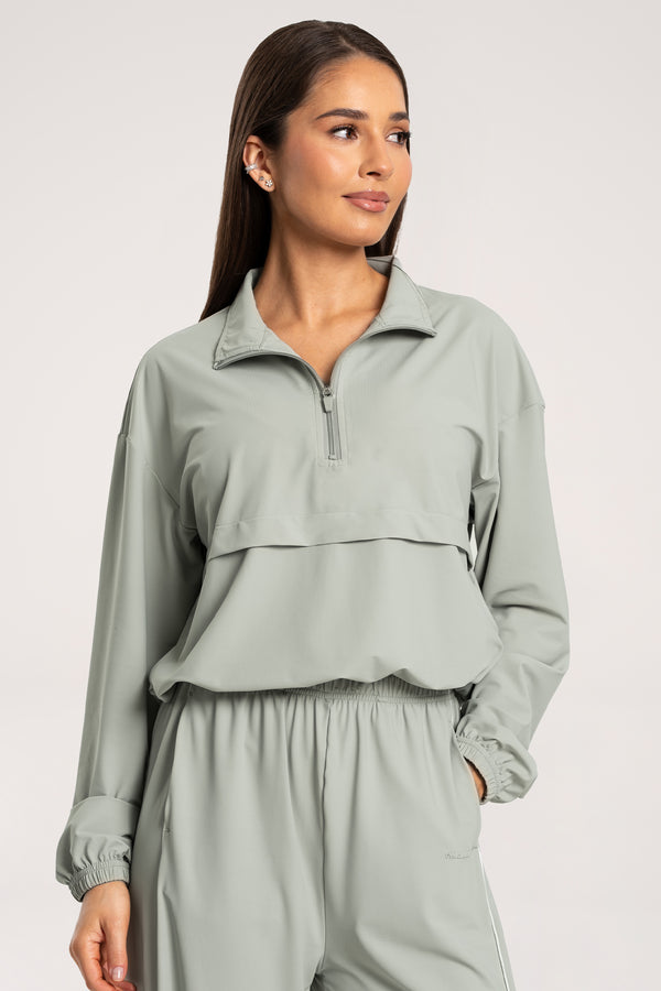 Mikina Slick UN1FORM olive grey