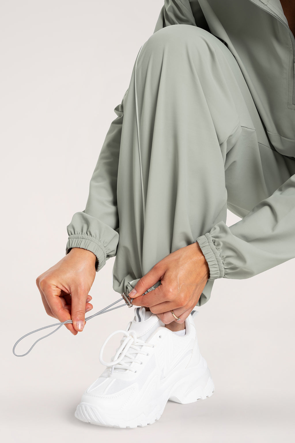 Kalhoty Slick UN1FORM olive grey