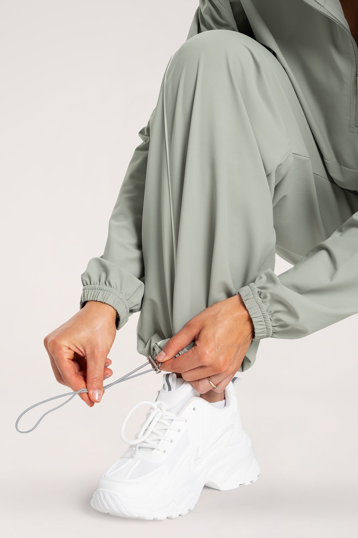 Kalhoty Slick UN1FORM olive grey