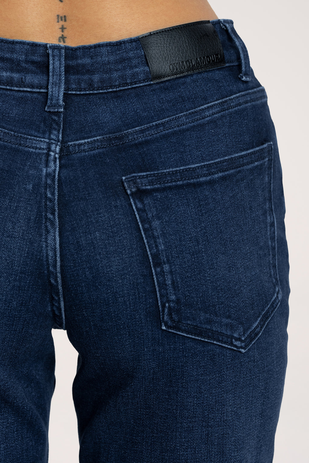 Džíny long s nízkým pasem navy blue