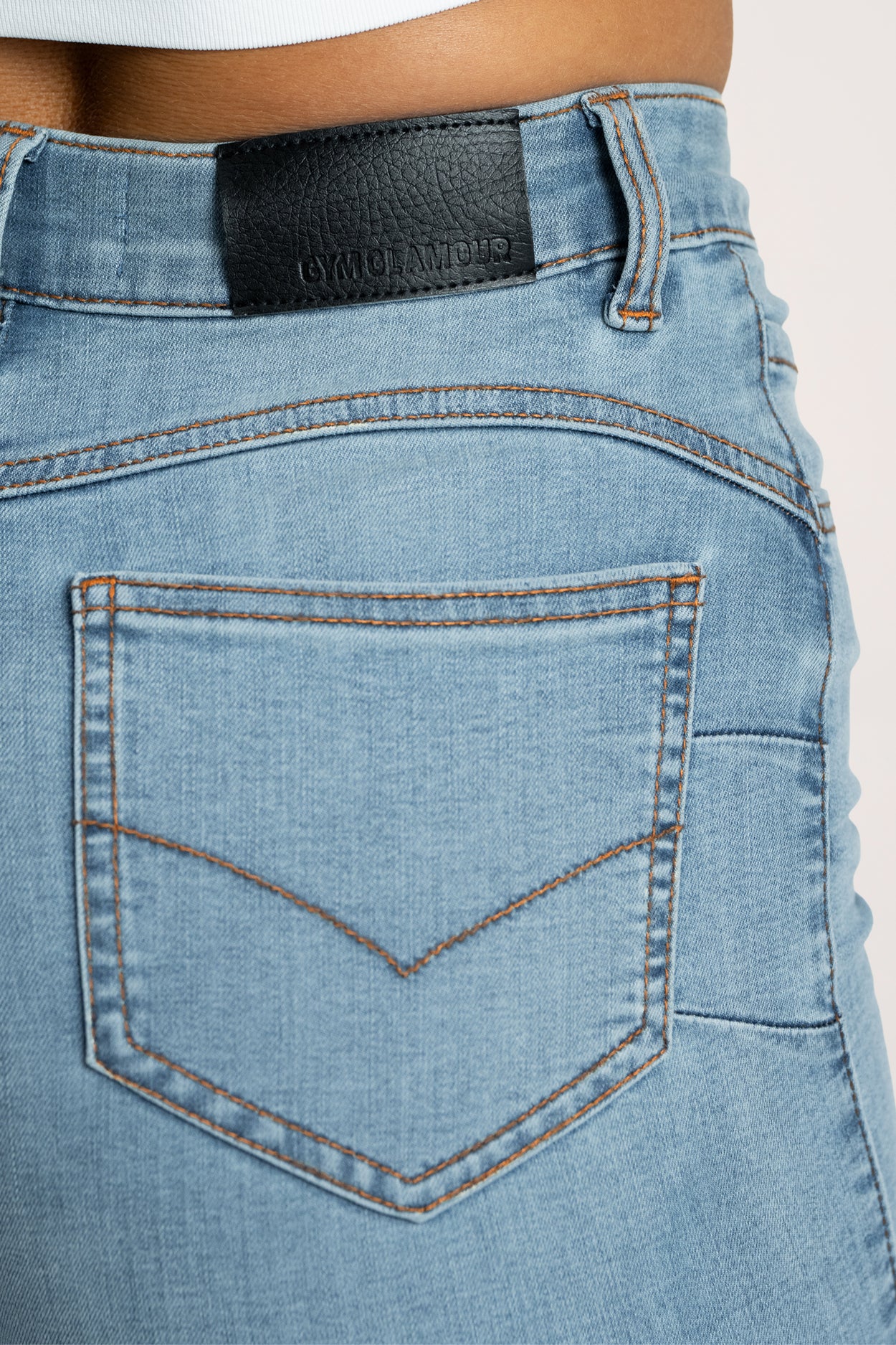 Džíny zvony perfect slim light blue