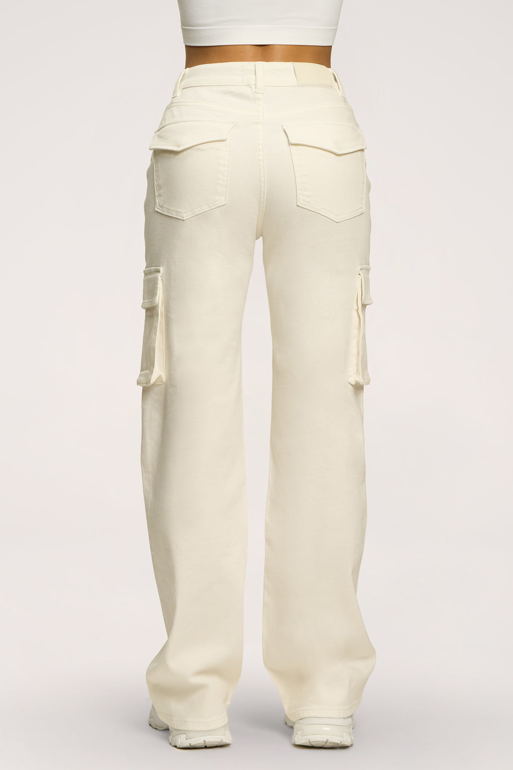 Džíny cargo off white