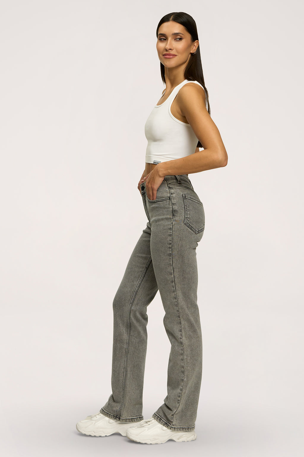 Džíny classic grey