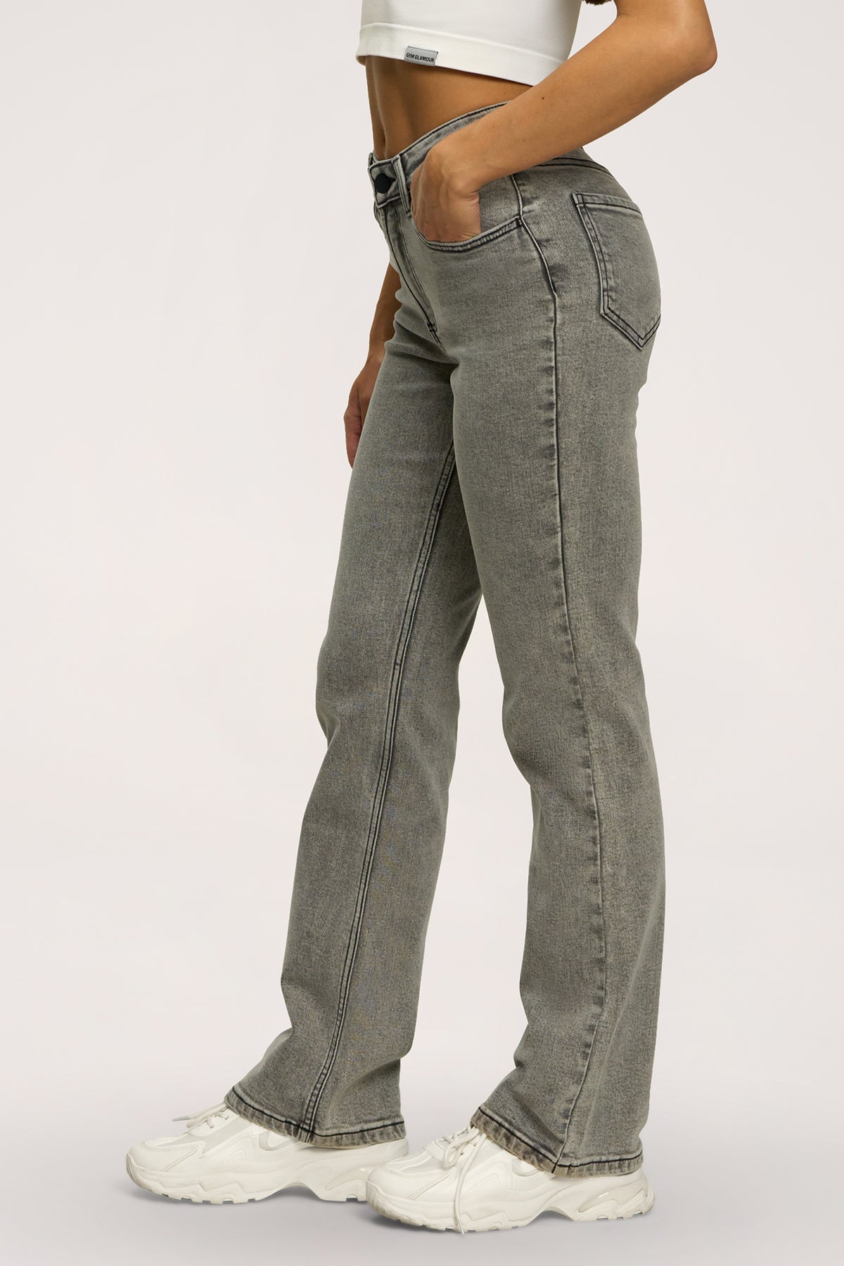 Džíny classic grey