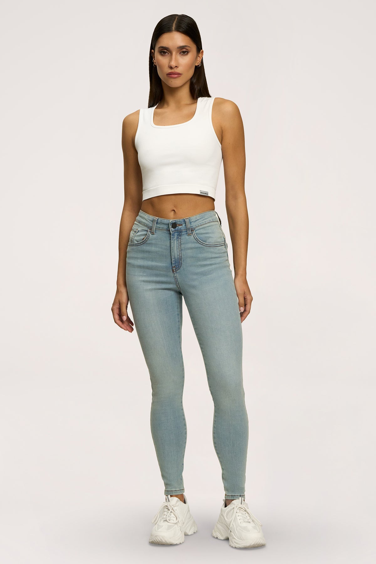Džíny skinny perfect slim light blue