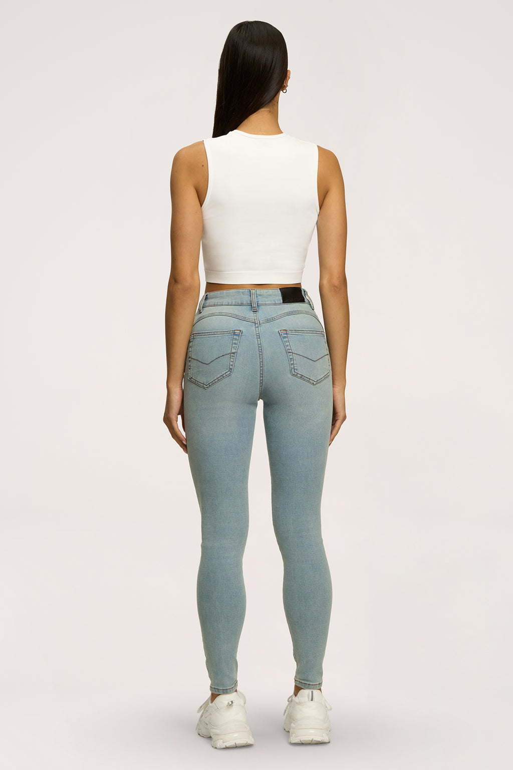 Džíny skinny perfect slim light blue