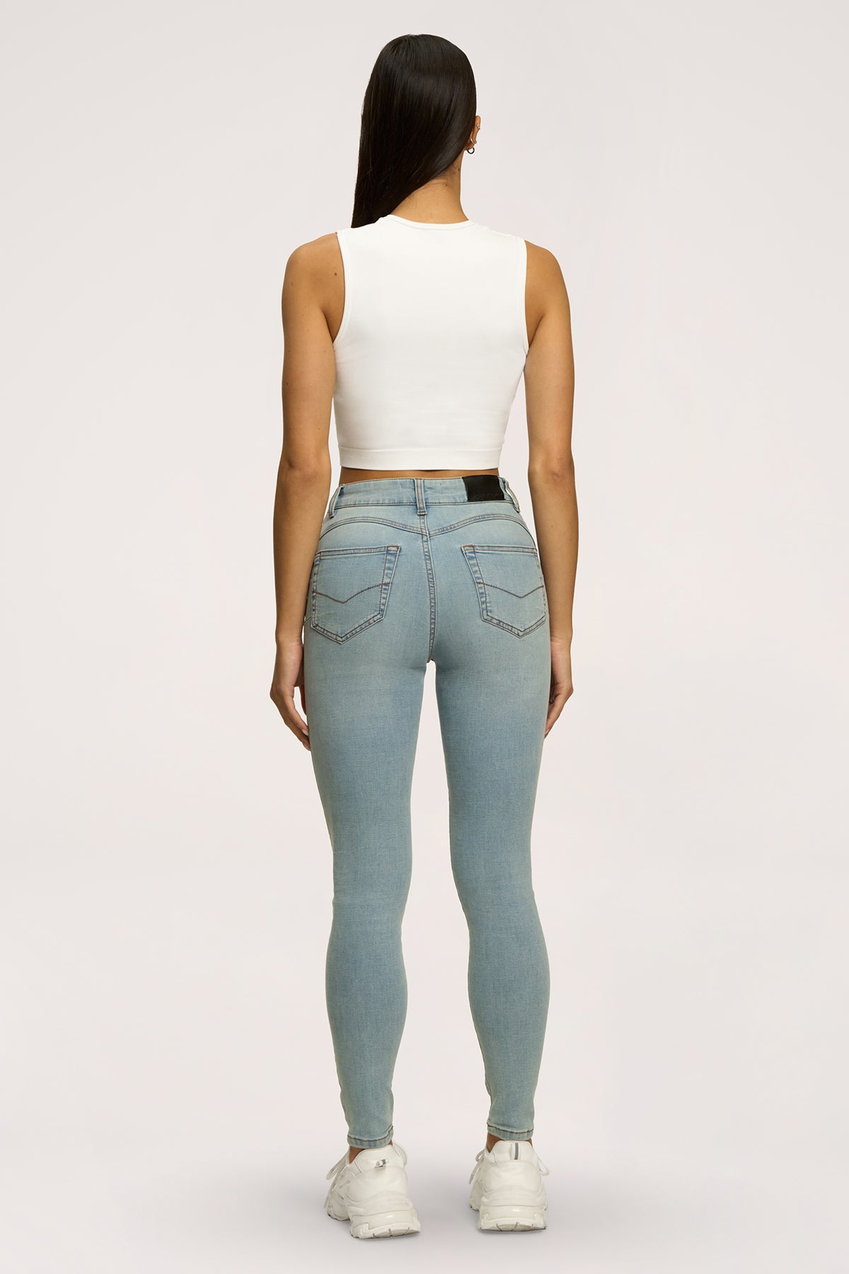 Džíny skinny perfect slim light blue
