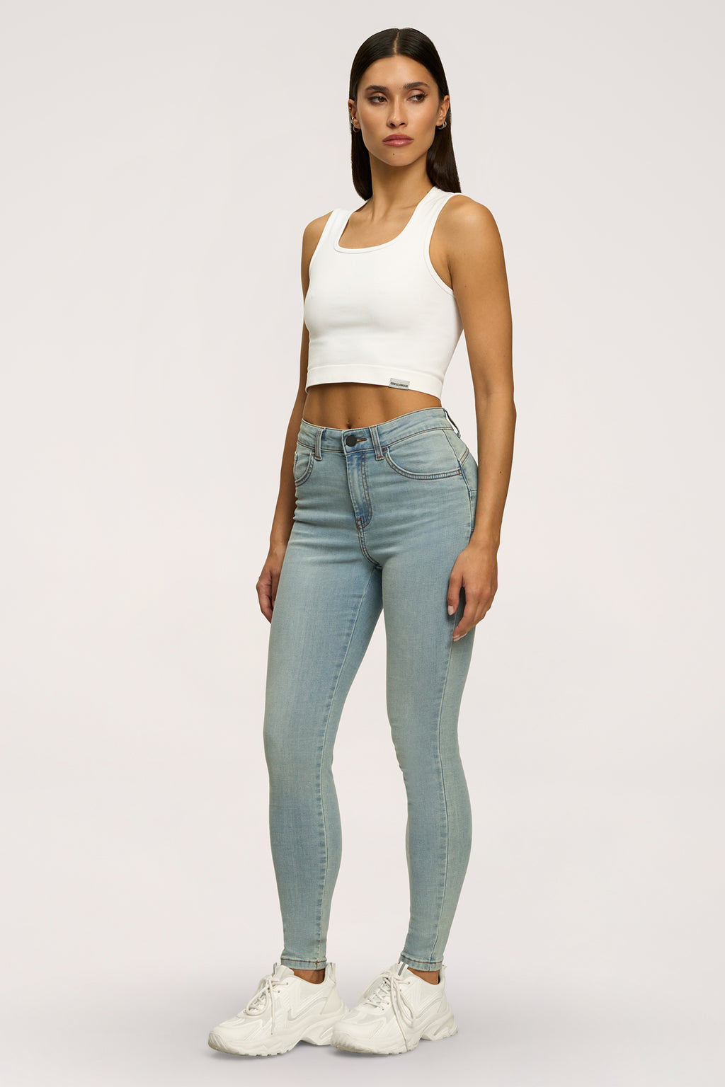 Džíny skinny perfect slim light blue