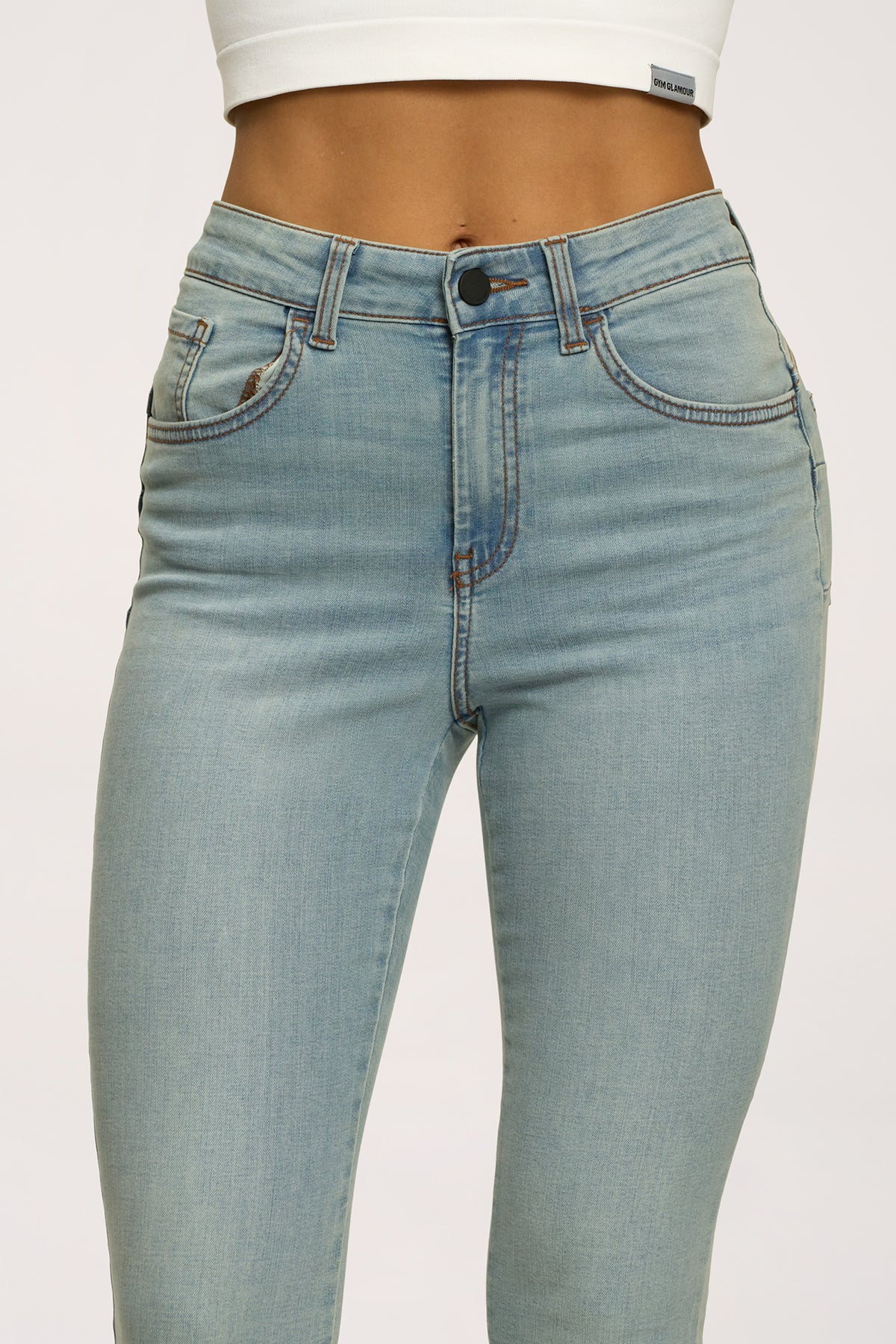 Džíny skinny perfect slim light blue