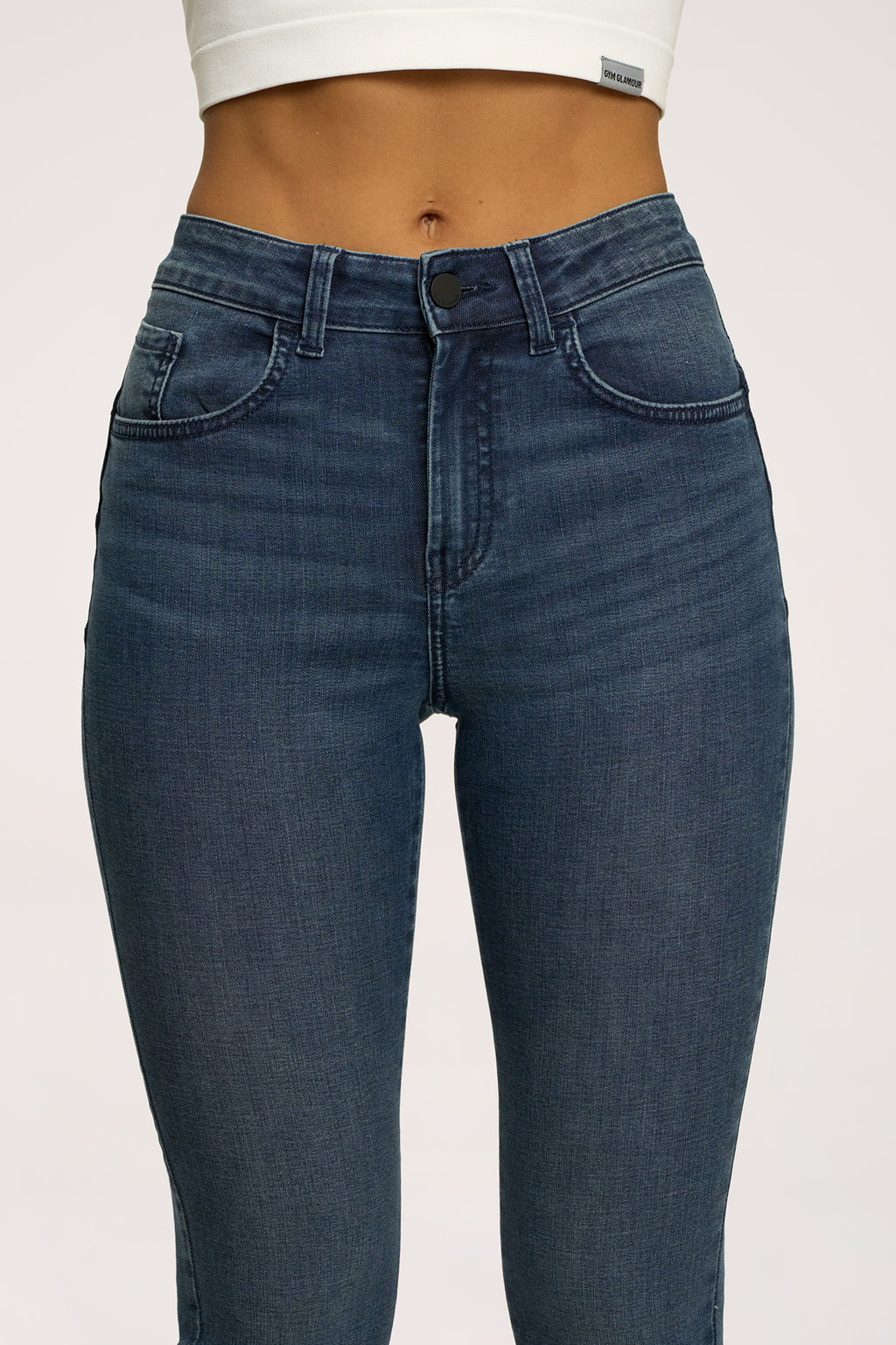 Džíny skinny perfect slim navy blue