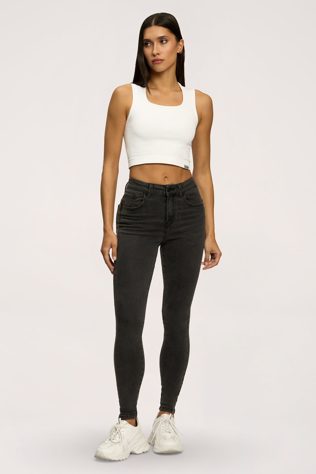 Džíny skinny perfect slim black