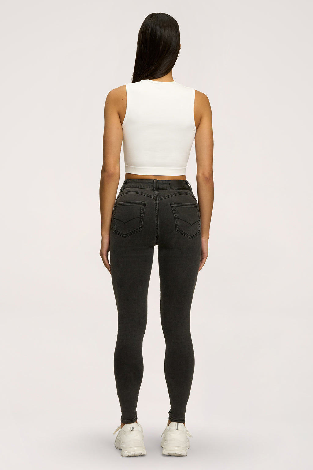 Džíny skinny perfect slim black