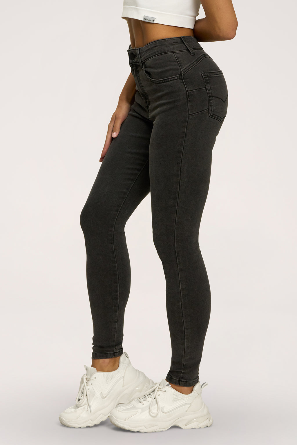 Džíny skinny perfect slim black