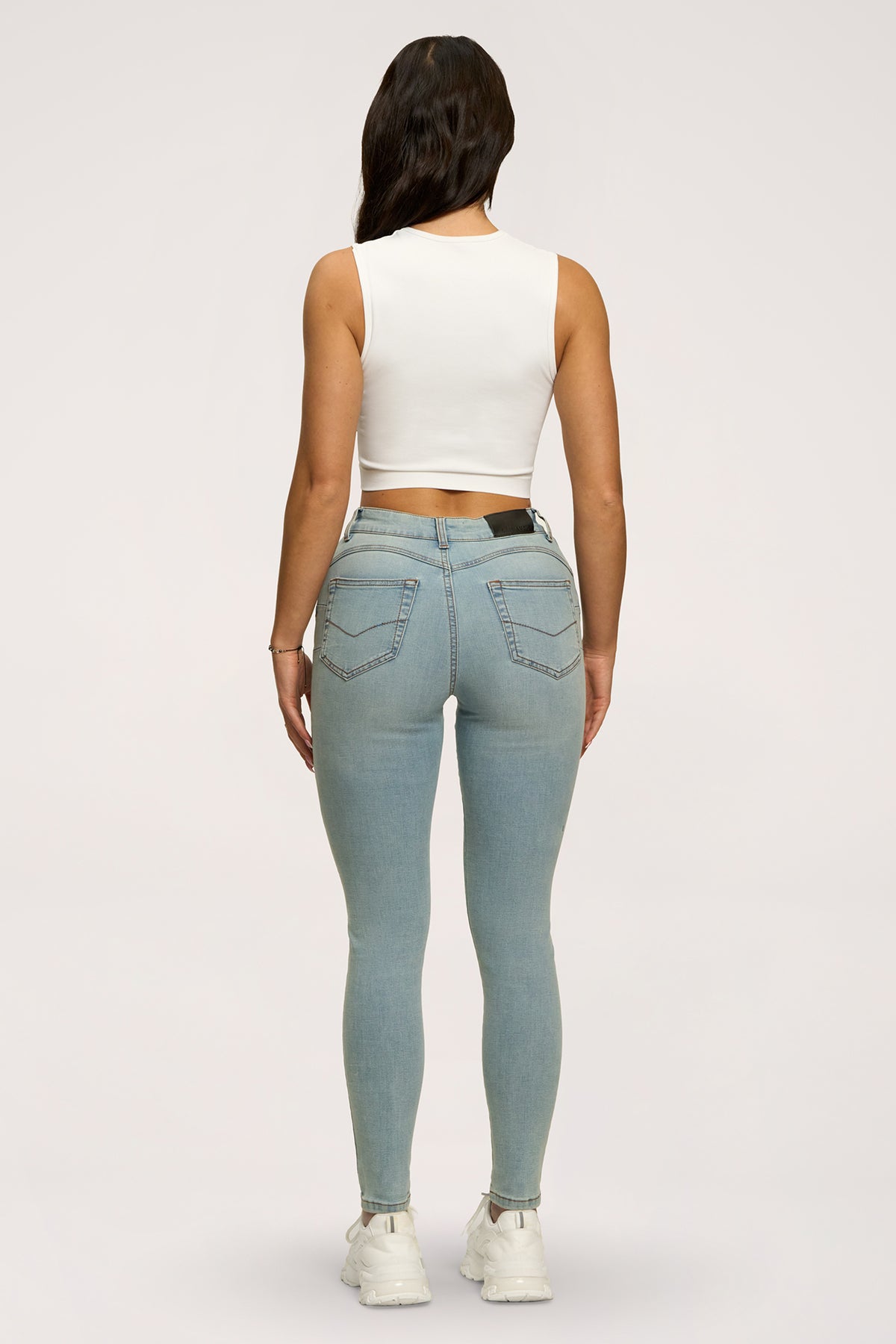 Džíny skinny perfect slim light blue