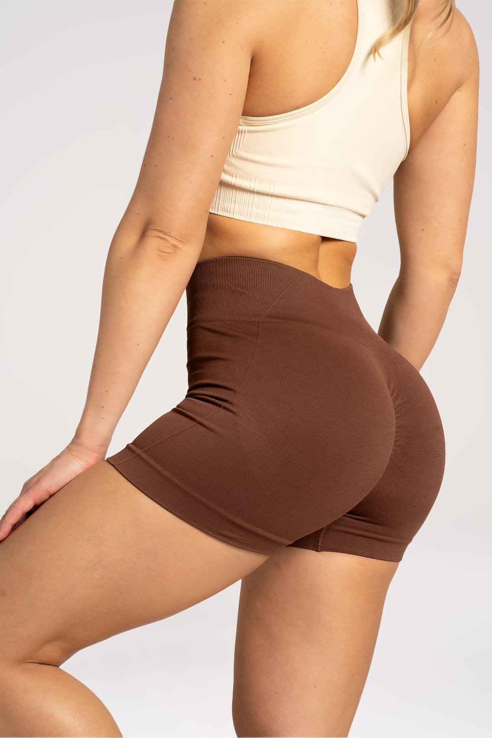 Spodenki basic brown