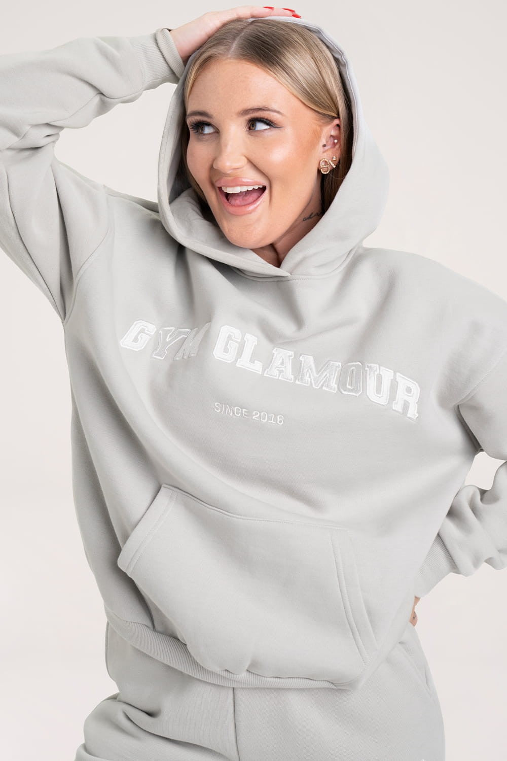 Bluza college platinum