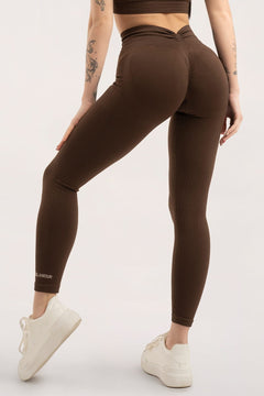Legíny deep push up 2.0 chocolate
