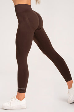 Legíny push up 2.0 dark chocolate