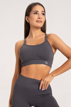Podprsenka push up 2.0 dark silver