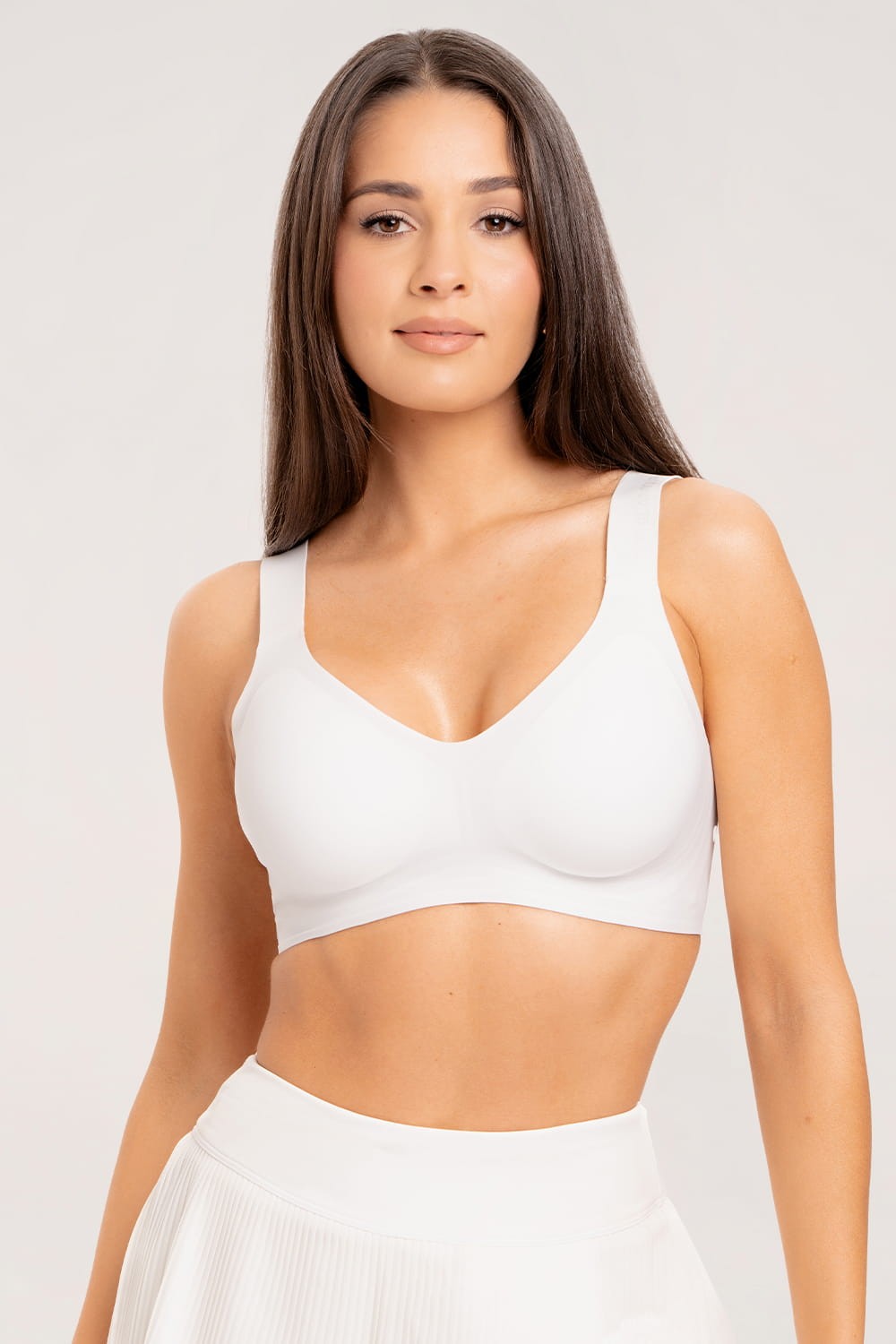 Biustonosz Court white