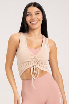 Stahovací top beige