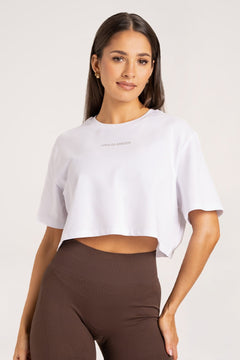 Tričko boxy white