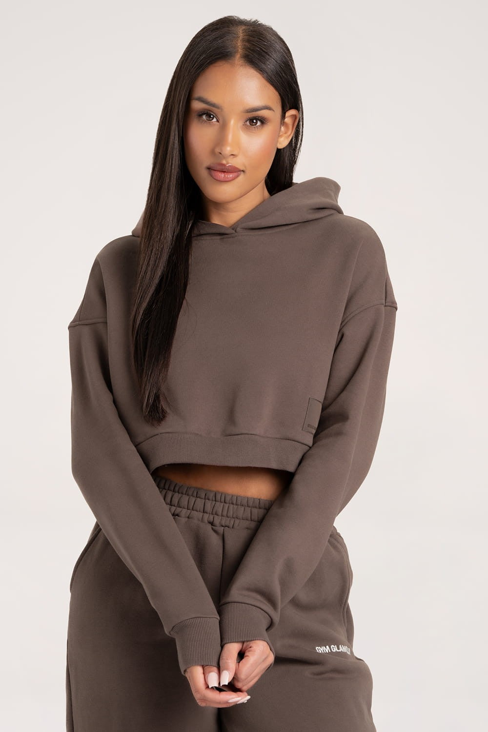 Bluza Crop Chocolate