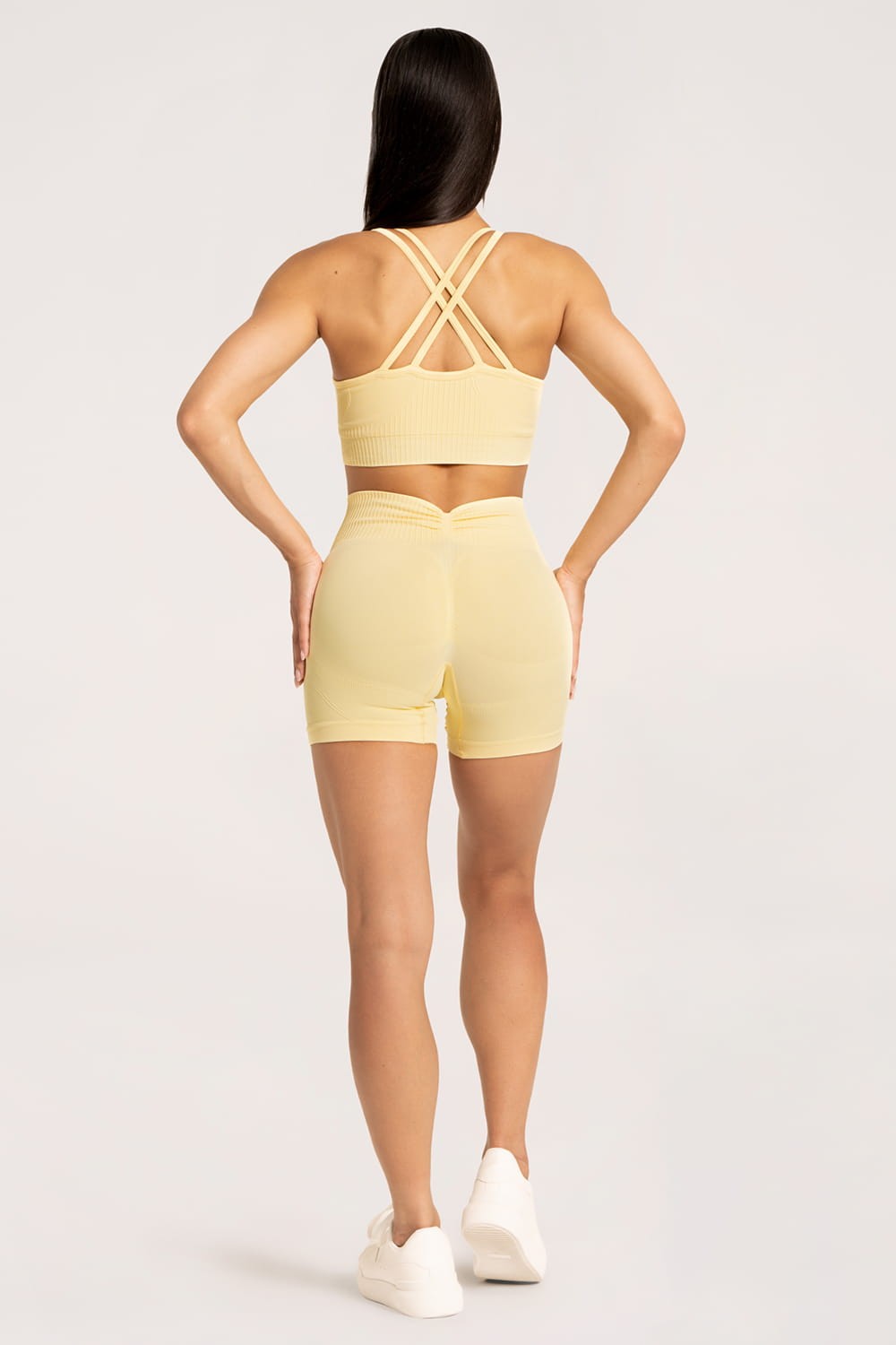 Spodenki deep push up 2.0 butter yellow