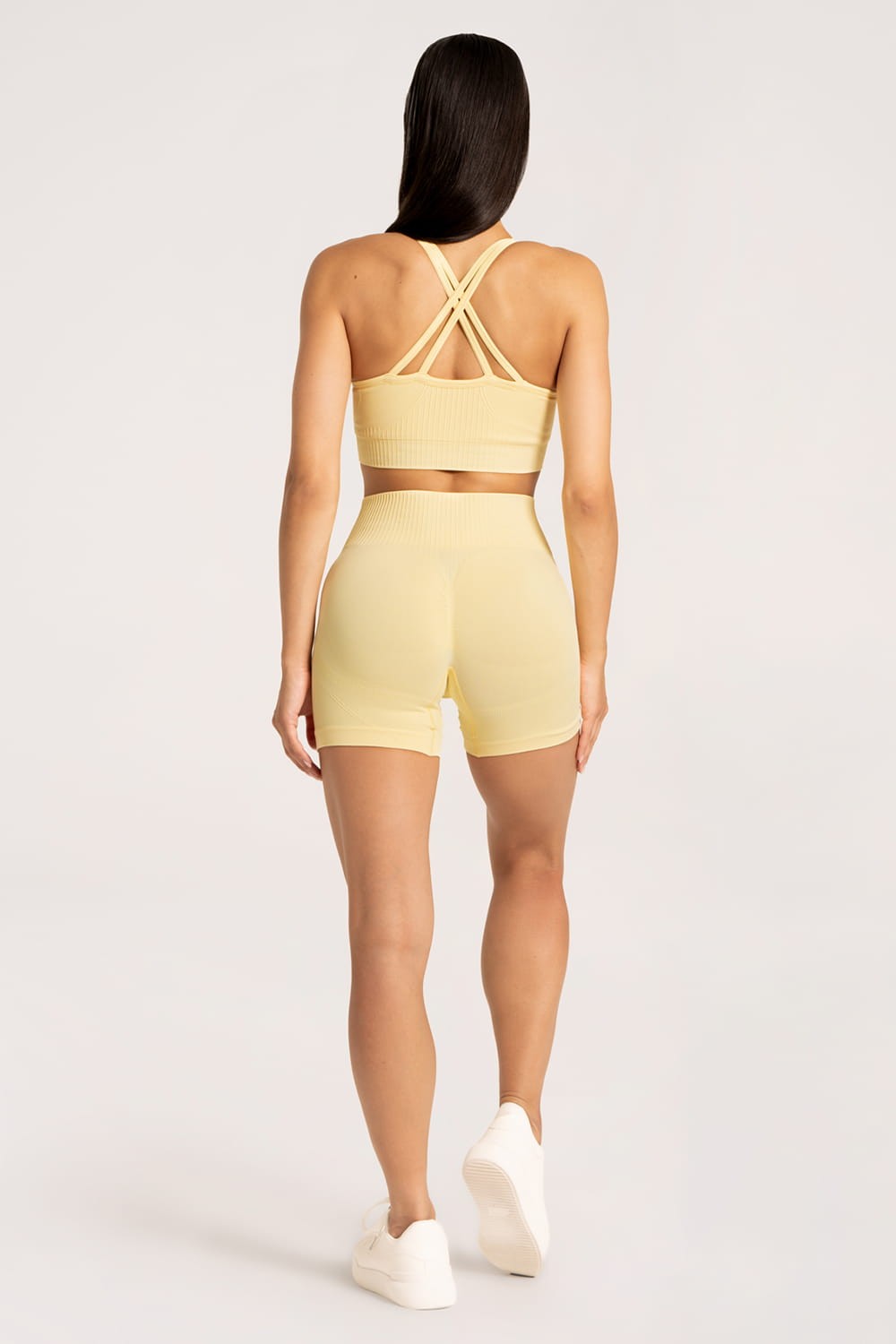 Spodenki push up 2.0 butter yellow