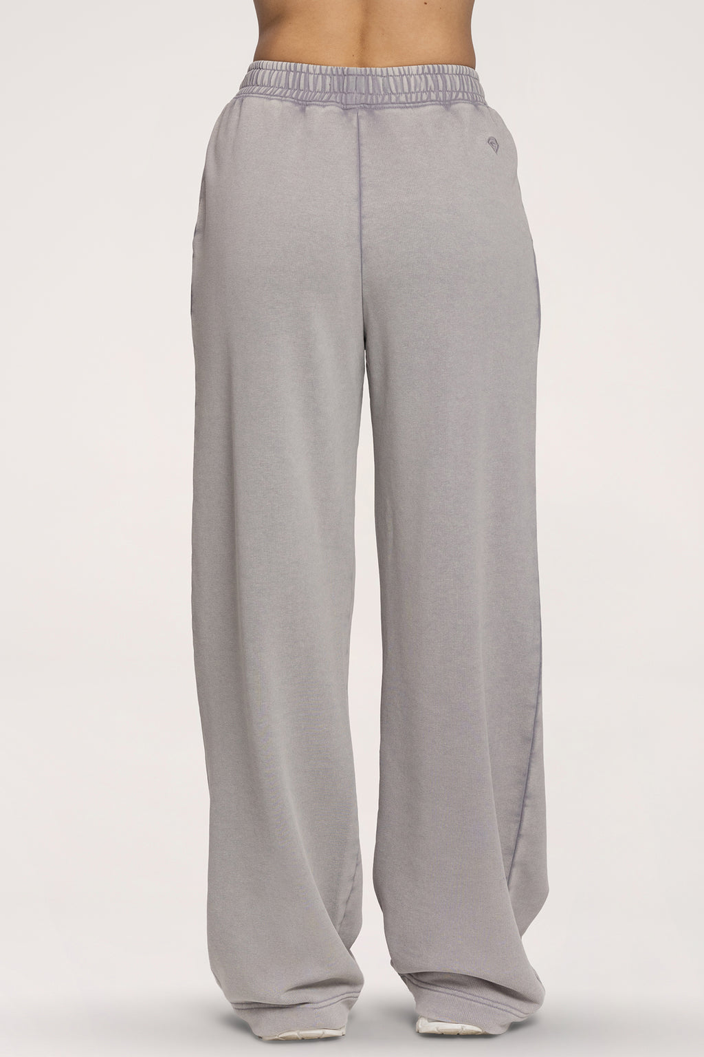 Tepláky s rovnou nohavicí Easy light grey