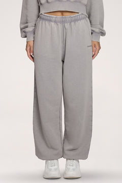 Tepláky se stahovací gumou Easy light grey