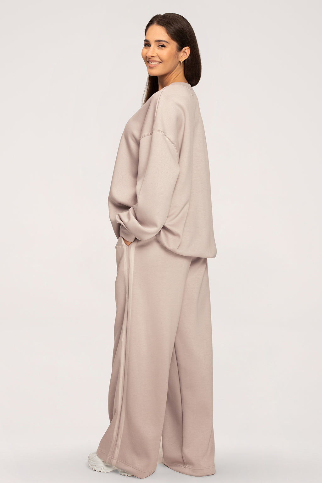 Mikina Oversize UN1FORM beige