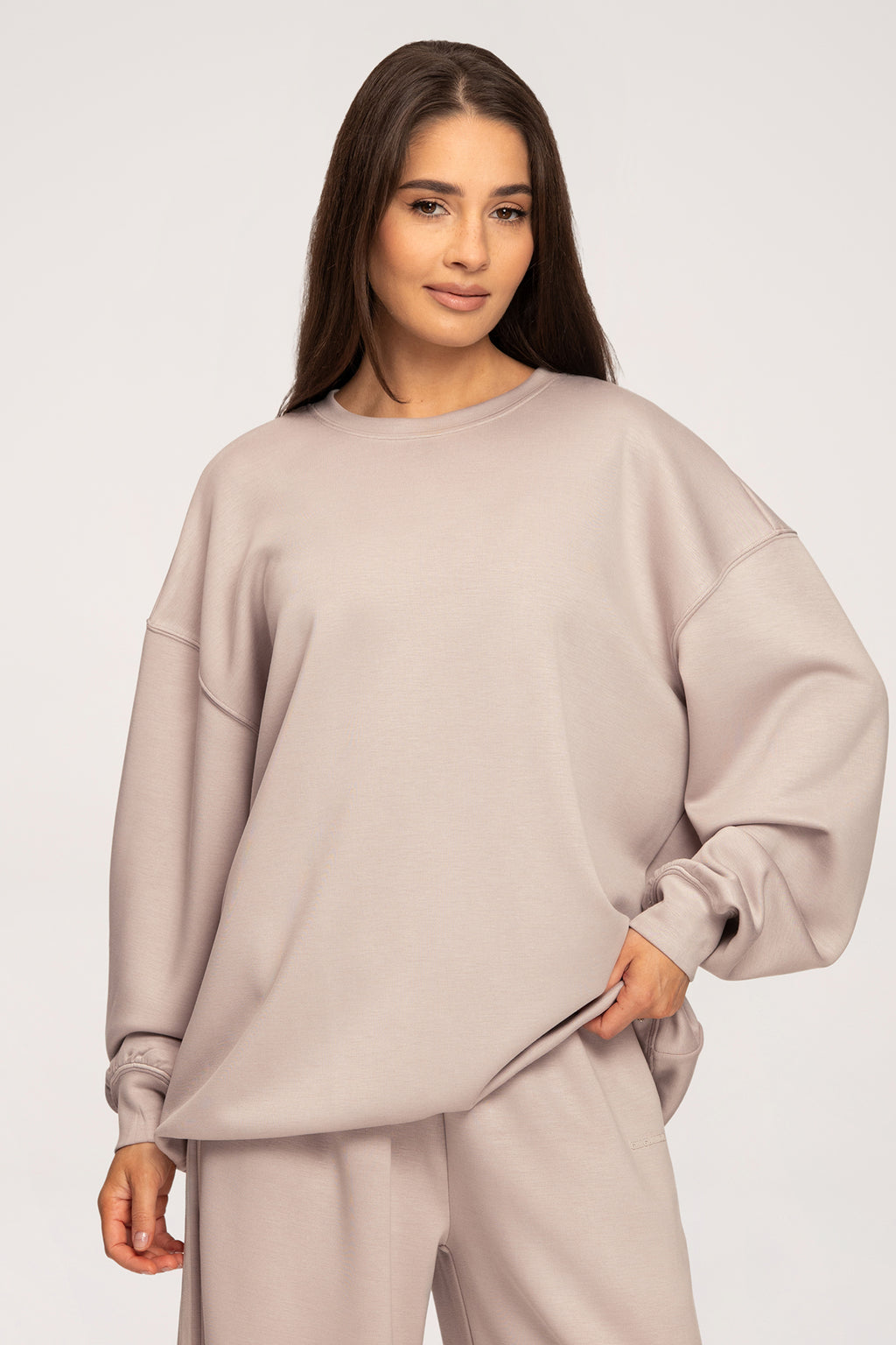 Mikina Oversize UN1FORM beige