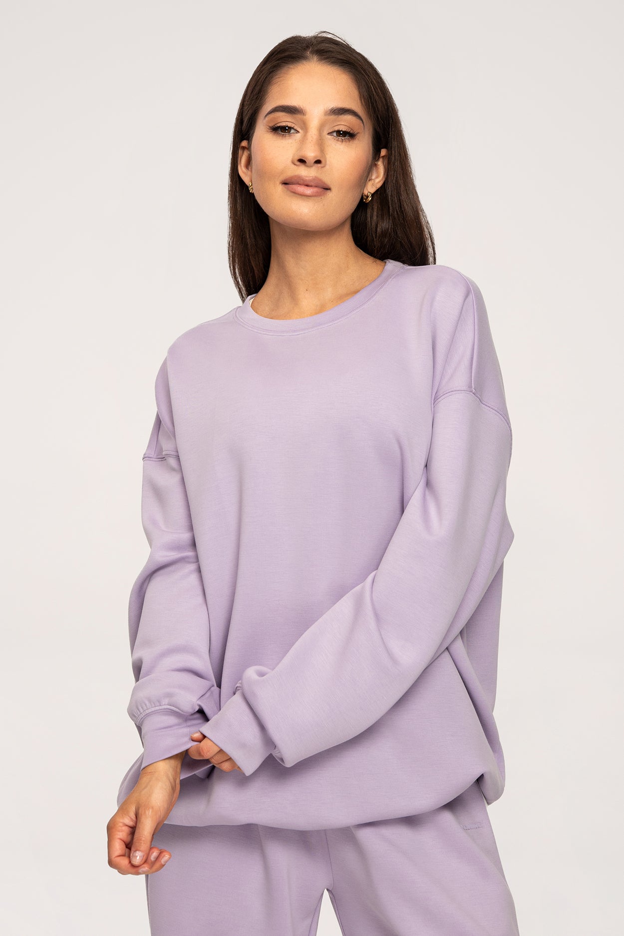 Mikina Oversize UN1FORM lilac