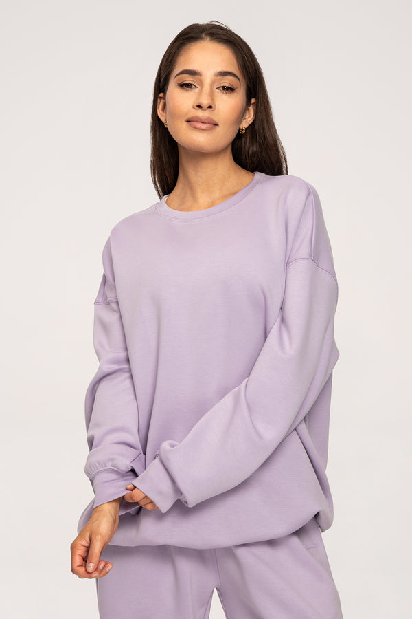 Mikina Oversize UN1FORM lilac