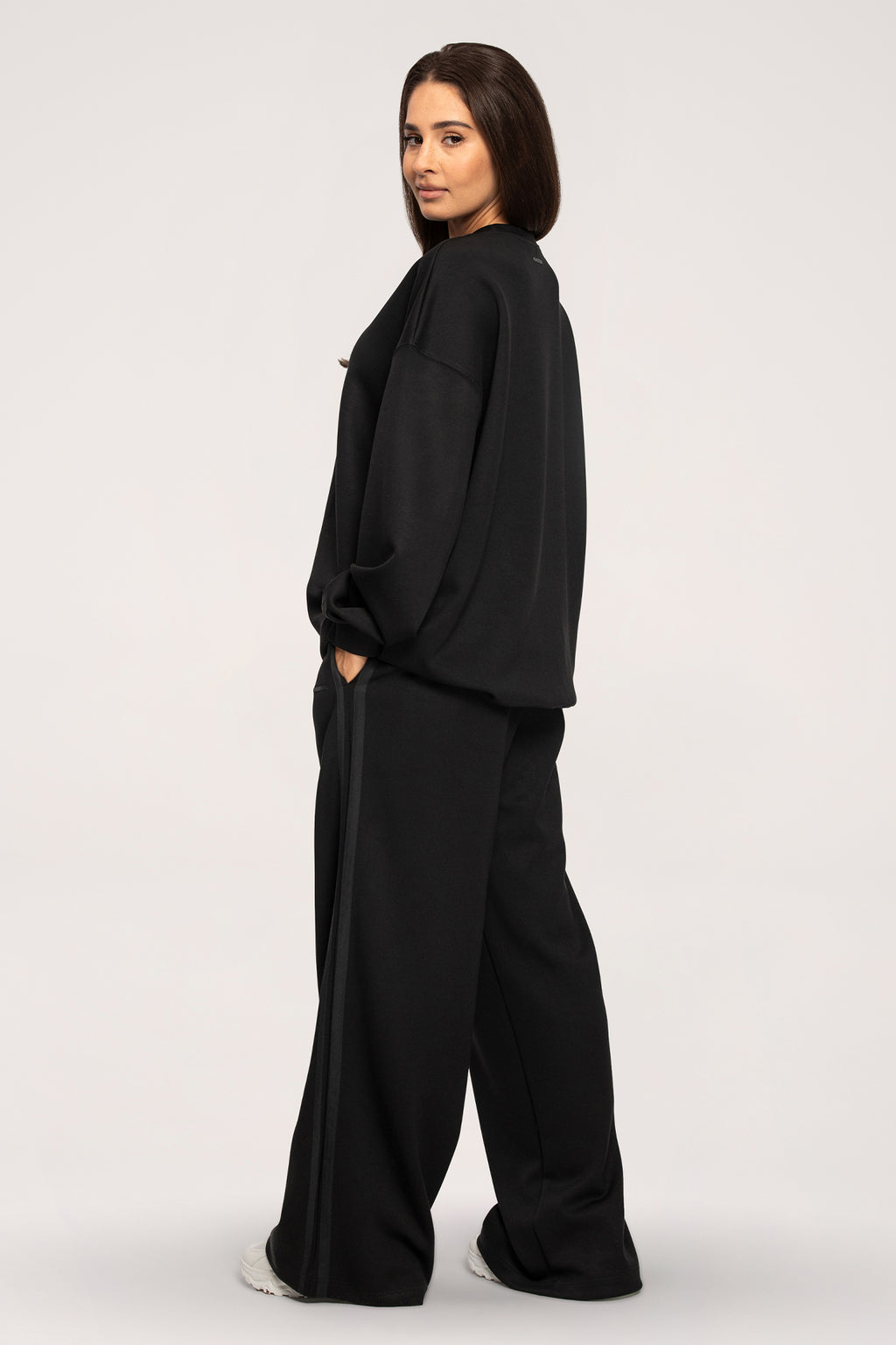 Mikina Oversize UN1FORM black