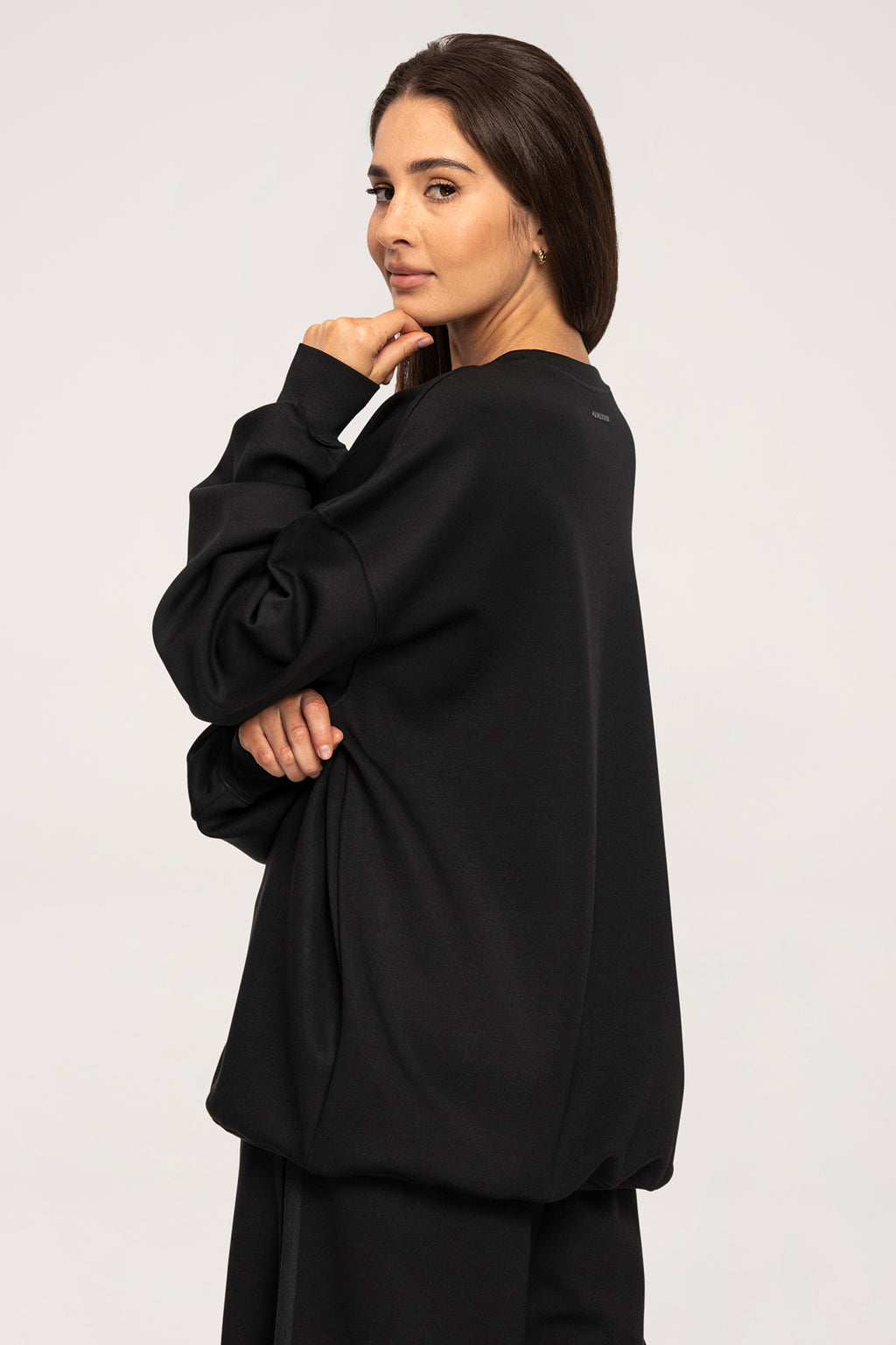Mikina Oversize UN1FORM black