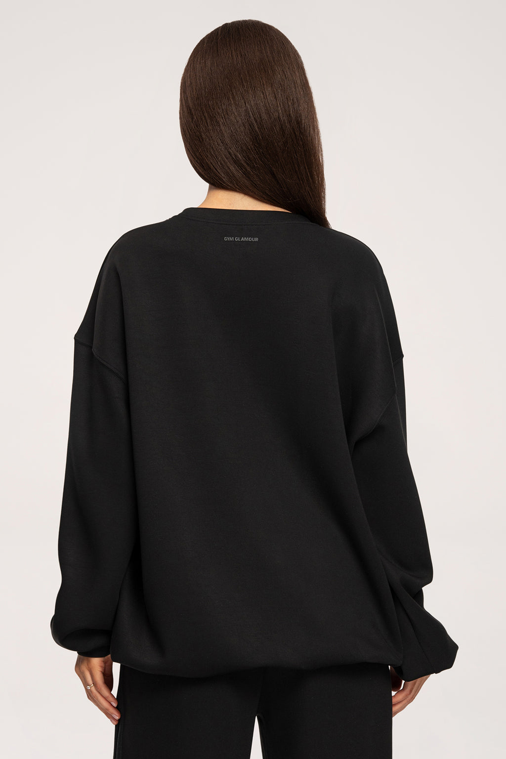 Mikina Oversize UN1FORM black