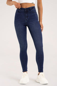 Džíny skinny navy blue