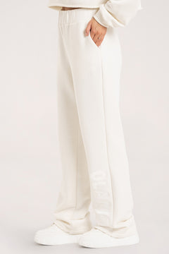 Teplákové kalhoty signature off white