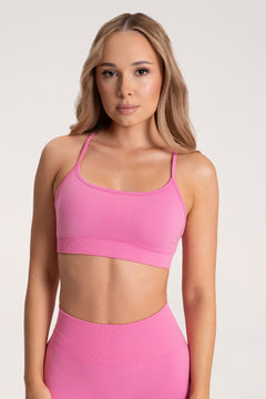 Podprsenka second skin wild pink