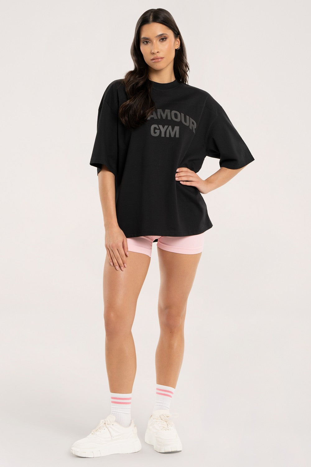 T-shirt oversize black