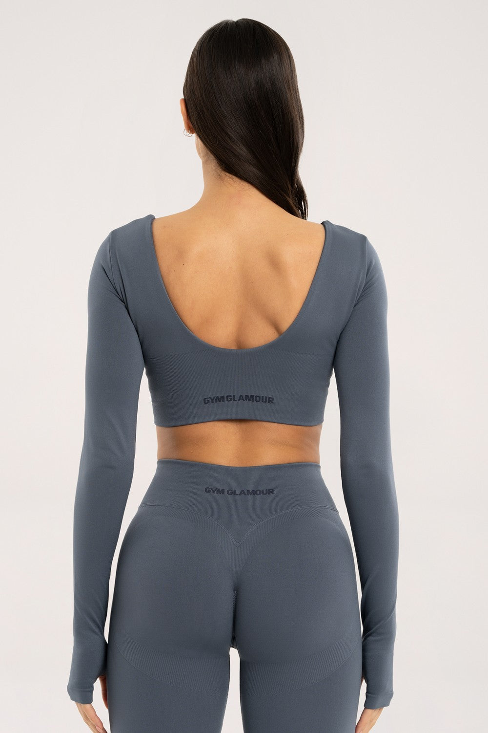 Longsleeve z odkrytymi plecami moonlight