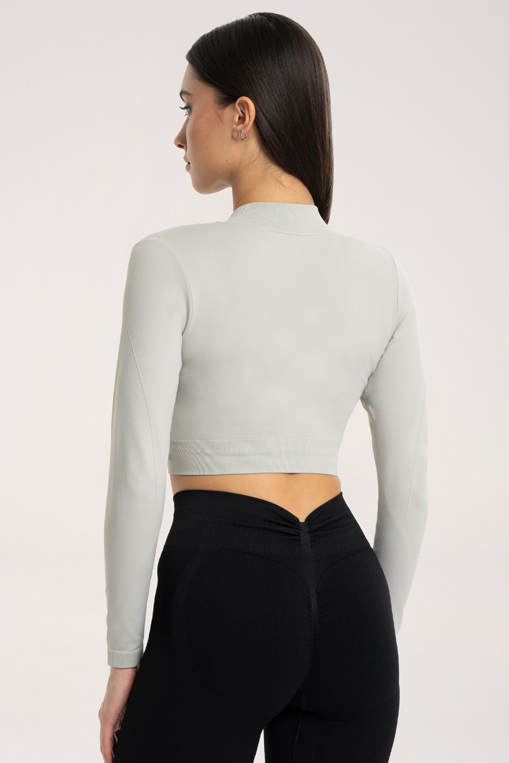 Bluza bezszwowa rozpinana platinum