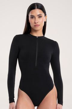 Body s dlouhým rukávem touch black