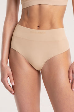 Kalhotky s vyšším sedem touch nude
